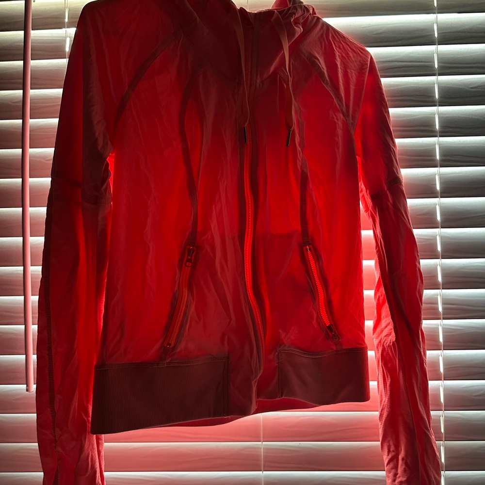 Lululemon Athletica Vibrant Red Hoodie